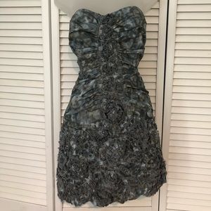 BCBG strapless dress